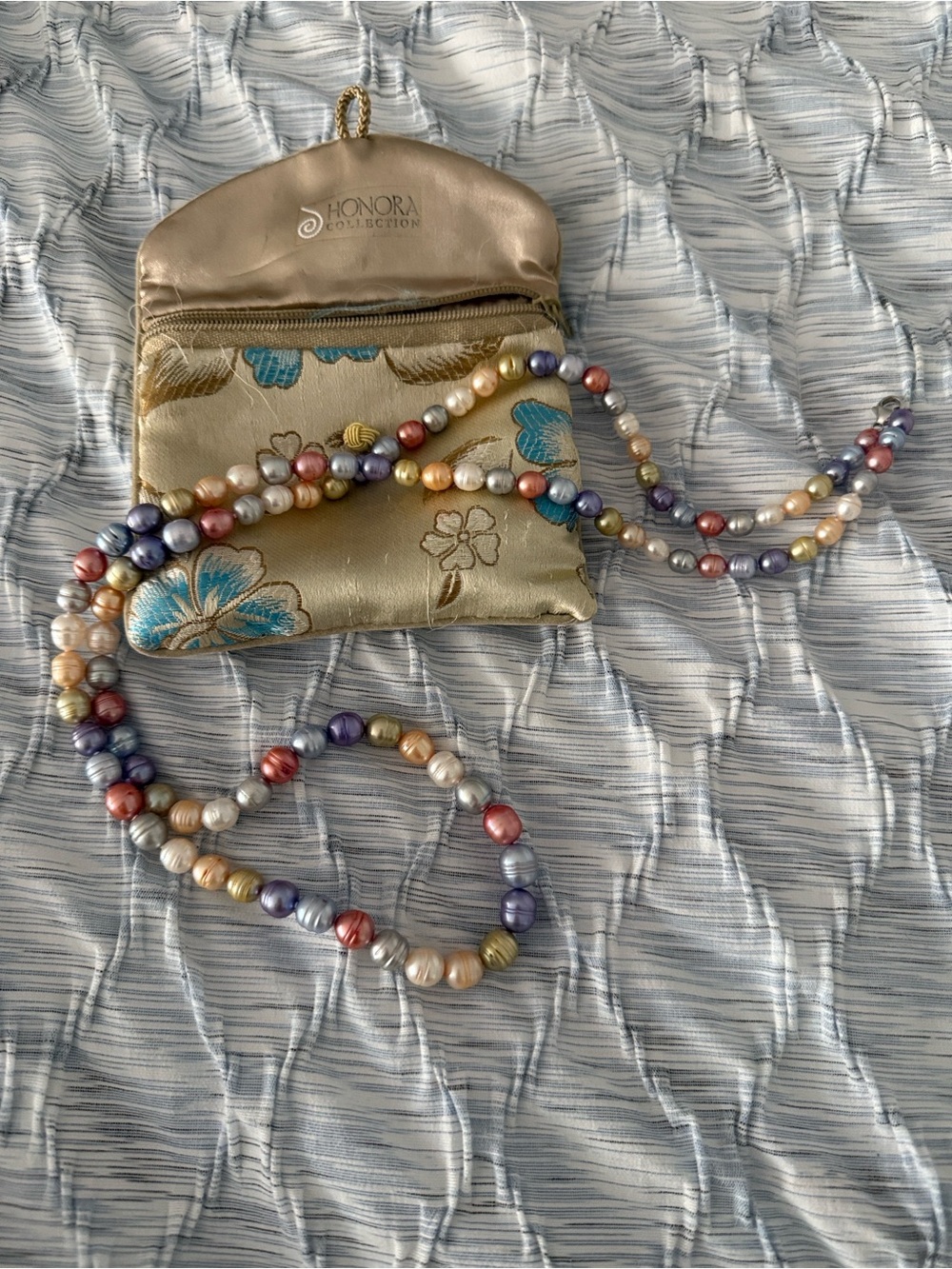 Honora 36” multicolored pastel cultured Pearls